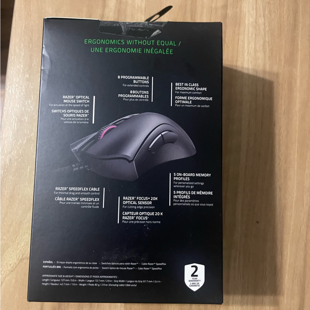 Razer gaming mouse - Picture 5 of 6